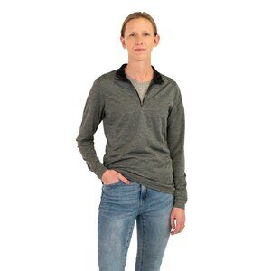 Key Est 1908 Women's Legacy Quarter Zip Pull Over in Light Gray - Size L